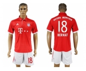 Bayern Munchen #18 Bernat Home Soccer Club Jersey