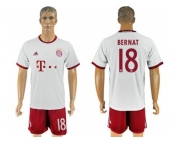 Bayern Munchen #18 Bernat Sec Away Soccer Club Jersey