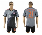 Bayern Munchen #21 Lahm Away Soccer Club Jerseys