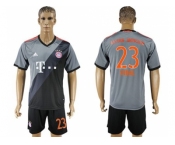 Bayern Munchen #23 Vidal Away Soccer Club Jerseys