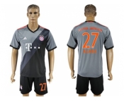 Bayern Munchen #27 Alaba Away Soccer Club Jerseys