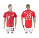 Bayern Munchen #28 Badstuber Home Soccer Club Jerseyss