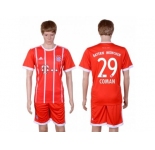 Bayern Munchen #29 Coman Home Soccer Club Jersey