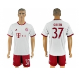Bayern Munchen #37 Green Sec Away Soccer Club Jersey