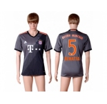 Bayern Munchen #5 Benatia Away Soccer Club Jersey