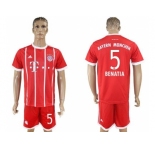 Bayern Munchen #5 Benatia Home Soccer Club