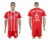 Bayern Munchen #6 Thiago Home Soccer Club
