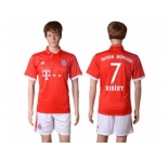 Bayern Munchen #7 Ribery Home Soccer Club Jerseys