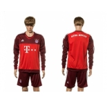 Bayern Munchen Blank Goalkeeper Long Sleeves Soccer Club Jersey