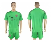 Bayern Munchen Blank Green Goalkeeper Soccer Club Jersey