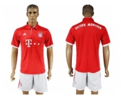 Bayern Munchen Blank Home Soccer Shorts Jerseys