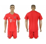 Bayern Munchen Blank Red Goalkeeper Soccer Club Jersey