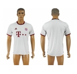 Bayern Munchen Blank White Soccer Club Jersey