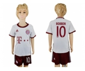 Bayern Munchen #10 Robben SEC Away Kid Soccer Club Jersey