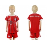 Bayern Munchen Blank Home Kid Soccer Club Jersey