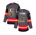Adidas Vegas Golden Knights #17 Vegas Strong Authentic Black Drift Fashion NHL Jersey