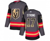 Adidas Vegas Golden Knights #17 Vegas Strong Authentic Black Drift Fashion NHL Jersey