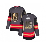 Adidas Vegas Golden Knights #18 James Neal Authentic Black Drift Fashion NHL Jersey