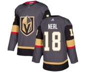 Adidas Vegas Golden Knights #18 James Neal Premier Gray Home NHL Jersey