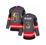 Adidas Vegas Golden Knights #3 Brayden McNabb Authentic Black Drift Fashion NHL Jersey