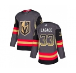 Adidas Vegas Golden Knights #33 Maxime Lagace Authentic Black Drift Fashion NHL Jersey