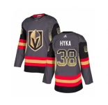 Adidas Vegas Golden Knights #38 Tomas Hyka Authentic Black Drift Fashion NHL Jersey