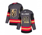 Adidas Vegas Golden Knights #41 Pierre-Edouard Bellemare Authentic Black Drift Fashion NHL Jersey