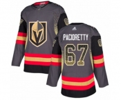 Adidas Vegas Golden Knights #67 Max Pacioretty Authentic Black Drift Fashion NHL Jersey