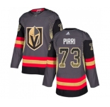 Adidas Vegas Golden Knights #73 Brandon Pirri Authentic Black Drift Fashion NHL Jersey