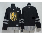 Adidas Vegas Golden Knights black blank Adidas Vegas Golden Knights black blank 1917-2017 100th Anniversary Nhl Jersry