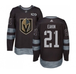 Men Adidas Vegas Golden Knights #21 Cody Eakin Authentic Black 1917-2017 100th Anniversary NHL Jersey