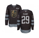 Men Adidas Vegas Golden Knights #29 Marc-Andre Fleury Black 1917-2017 100th Anniversary Stitched NHL Jersey