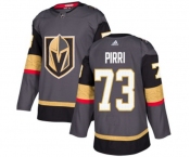 Men Adidas Vegas Golden Knights #73 Brandon Pirri Premier Gray Home NHL Jersey