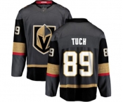 Men Vegas Golden Knights #89 Alex Tuch Authentic Black Home Fanatics Branded Breakaway NHL Jersey