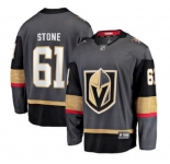 Men's Adidas Vegas Golden Knights #61 stone Authentic Gray Home NHL Jersey