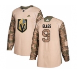 Men's Golden Knights #9 Cody Glass Camo Authentic 2017 Veterans Day Stitched Hockey Jersey