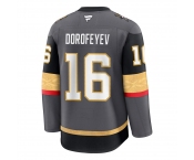 Men's Vegas Golden Knights #16 Pavel Dorofeyev Gray Authentic Jersey