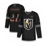 Men's Vegas Golden Knights #27 Shea Theodore Black USA Flag Limited Hockey Jersey