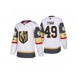 Men's Vegas Golden Knights #49 T.J. Tynan White 2017-2018 Season Jersey