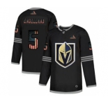 Men's Vegas Golden Knights #5 Deryk Engelland Black USA Flag Limited Hockey Jersey