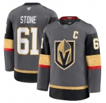 Men's Vegas Golden Knights #61 Mark Stone Grey 2024-25 Alternate Stitched Hockey Jersey