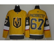 Men's Vegas Golden Knights #67 Max Pacioretty Authentic golden 2020 Hockey Jersey