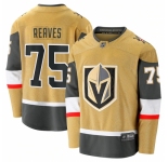 Men's Vegas Golden Knights #75 Ryan Reaves Fanatics Branded Gold 2020-21 Alternate Premier Breakaway Player Jersey