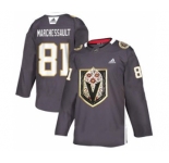 Men's Vegas Golden Knights #81 Jonathan Marchessault Grey Latino Heritage Night Stitched Hockey Jersey