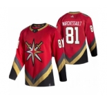 Men's Vegas Golden Knights #81 Jonathan Marchessault Red 2020-21 Reverse Retro Alternate Hockey Jersey