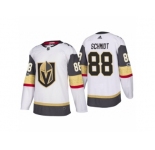 Men's Vegas Golden Knights #88 Nate Schmidt White 2017-2018 Season Jersey