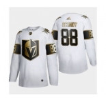 Men's Vegas Golden Knights #88 Nate Schmidt White Golden Edition Limited Stitched Hockey Jersey