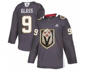 Men's Vegas Golden Knights #9 Cody Glass Grey Latino Heritage Night Stitched Hockey Jersey