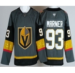 Men's Vegas Golden Knights #93 Mitch Marner Gray Authentic Jersey