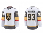 Men's Vegas Golden Knights #93 Mitchell Marner White 2024-25 Home Stitched Hockey Jersey